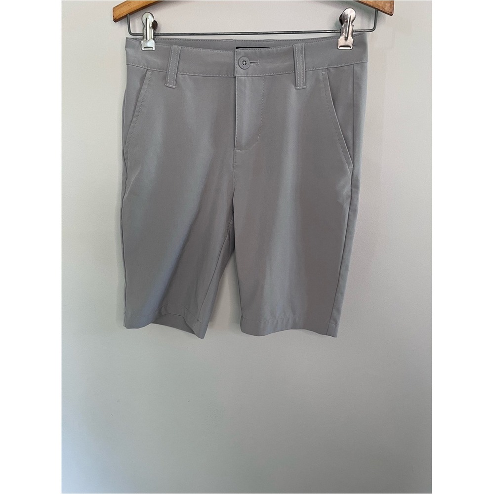 Nautica Boys Light Gray Performance Stretch Golf Shorts Size 12